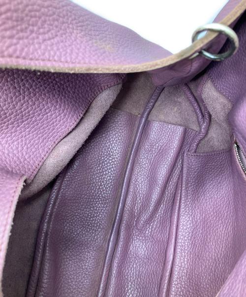BOTTEGA VENETA（ボッテガベネタ）BOTTEGA VENETA (ボッテガベネタ) ハンドバッグ イントレチャート パープルの古着・服飾アイテム