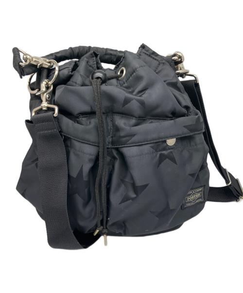 PORTER（ポーター）PORTER (ポーター) FLAG  2WAY TOTE BAG ブラックの古着・服飾アイテム