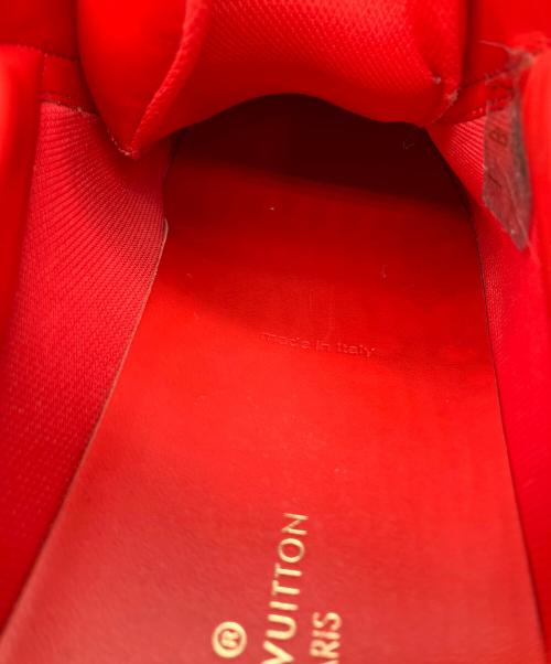 LOUIS VUITTON（ルイ ヴィトン）LOUIS VUITTON (ルイ ヴィトン) ルクセンブルクラインスニーカー レッド サイズ:26.5の古着・服飾アイテム