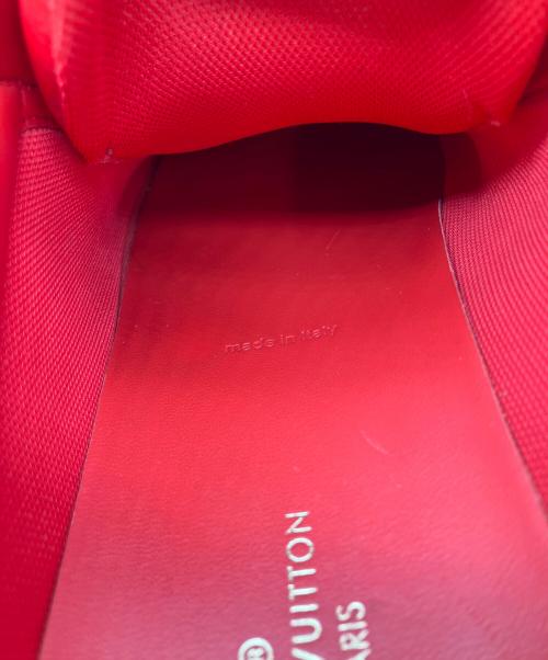 LOUIS VUITTON（ルイ ヴィトン）LOUIS VUITTON (ルイ ヴィトン) ルクセンブルクラインスニーカー レッド サイズ:26.5の古着・服飾アイテム