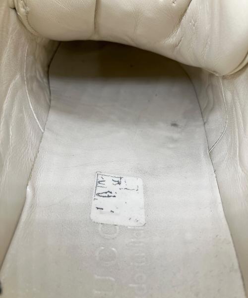 GUCCI（グッチ）GUCCI (グッチ) グッチ ロゴ レザー スニーカー ホワイト サイズ:26.5の古着・服飾アイテム