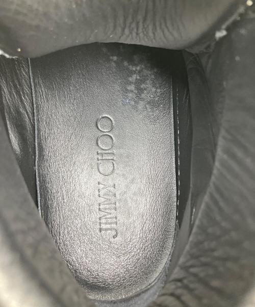 JIMMY CHOO（ジミーチュウ）JIMMY CHOO (ジミーチュウ) ハイカットスニーカー　ブラック ブラック サイズ:25.5の古着・服飾アイテム