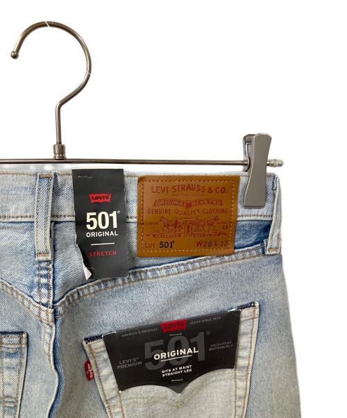 LEVI'S PReMIUM（リーバイス プレミアム）LEVI'S PReMIUM (リーバイス プレミアム) 501ダメージ加工デニムパンツ ネイビー サイズ:W28 未使用品の古着・服飾アイテム