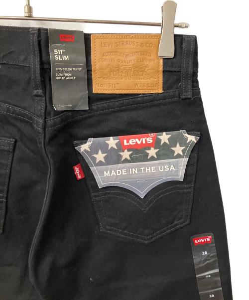 LEVI'S PReMIUM（リーバイス プレミアム）LEVI'S PReMIUM (リーバイス プレミアム) 511デニムパンツ ブラック サイズ:W28 未使用品の古着・服飾アイテム