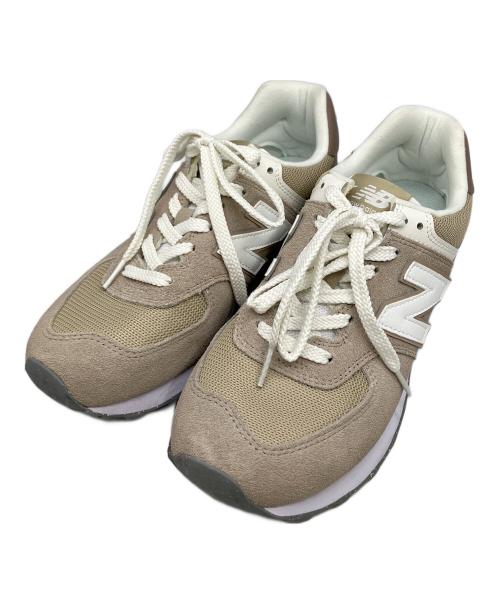 NEW BALANCE（ニューバランス）NEW BALANCE (ニューバランス) スニーカー ベージュ サイズ:26.0の古着・服飾アイテム