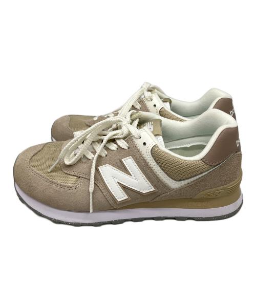 NEW BALANCE（ニューバランス）NEW BALANCE (ニューバランス) スニーカー ベージュ サイズ:26.0の古着・服飾アイテム