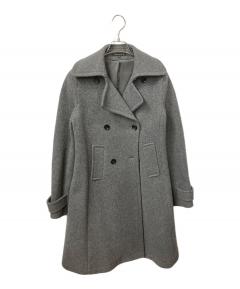 中古・古着通販】theory (セオリー) ツイードコート ブラック サイズ:2