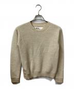 MHLエムエイチエル）の古着「ウールセーター アイボリー　」｜アイボリー