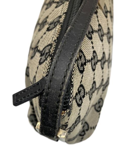 GUCCI（グッチ）GUCCI (グッチ) バニティポーチ ベージュの古着・服飾アイテム