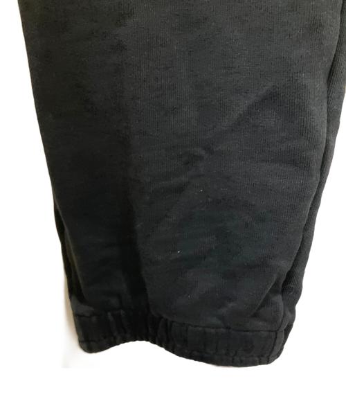 MONCLER（モンクレール）MONCLER (モンクレール) 刺繍スウェットパンツ ブラック サイズ:Mの古着・服飾アイテム