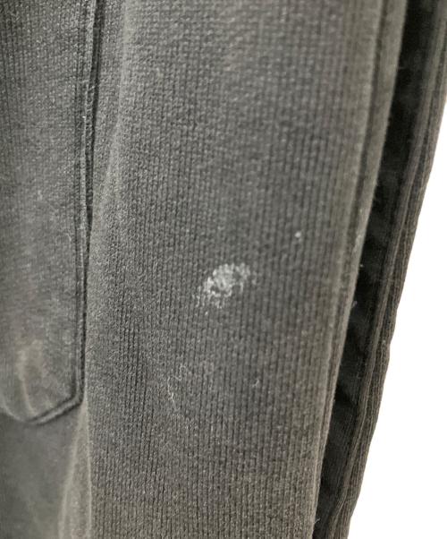 MONCLER（モンクレール）MONCLER (モンクレール) 刺繍スウェットパンツ ブラック サイズ:Mの古着・服飾アイテム