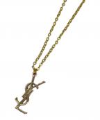 Yves Saint Laurentイヴサンローラン）の古着「ロゴチェーンネックレス」