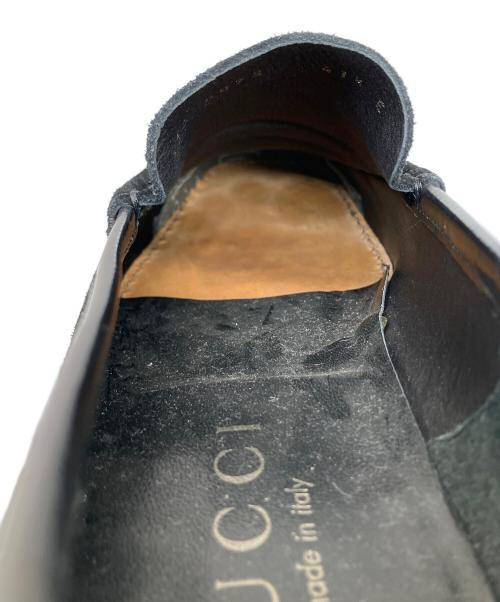 GUCCI（グッチ）GUCCI (グッチ) ドライビングシューズ ブラック サイズ:41.5の古着・服飾アイテム