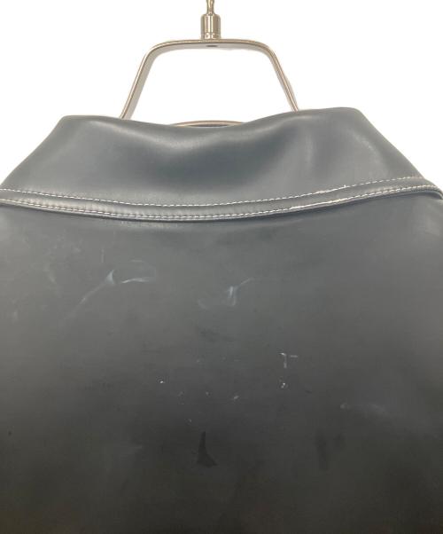 SOUTHPOLE（サウスポール）SOUTHPOLE (サウスポール) フェイクレザージャケット ブラック サイズ:ＸＬの古着・服飾アイテム