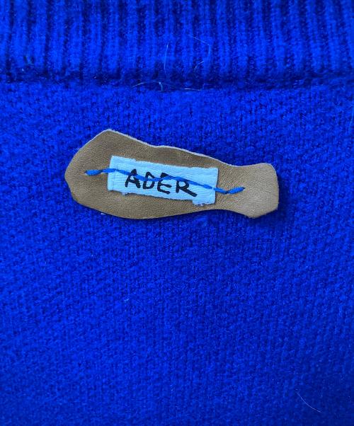 ADER error（アーダーエラー）ADER error (アーダーエラー) 厚手ニット ブルー ブルー サイズ:A1の古着・服飾アイテム