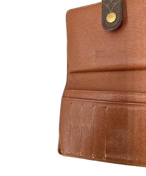 LOUIS VUITTON（ルイ ヴィトン）LOUIS VUITTON (ルイ ヴィトン) ポルトモネ・ビエ・ヴィエノワ ブラウンの古着・服飾アイテム