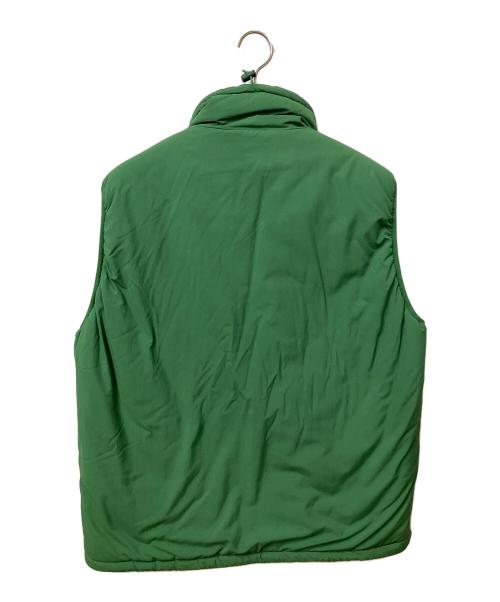 BEAMS（ビームス）BEAMS (ビームス) PRIMALOFT (プリマロフト) コーデュラナイロンミリタリーパフベスト グリーン サイズ:Lの古着・服飾アイテム