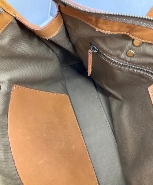 SOMES SADDLE（ソメスサドル）Somes Saddle (ソメスサドル) ハンドバッグ ブラウン ブラウンの古着・服飾アイテム