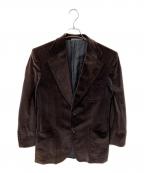 GUCCIグッチ）の古着「テーラードジャケット ブラウン」｜ブラウン
