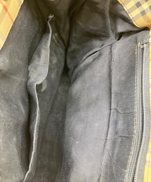 BURBERRY（バーバリー）BURBERRY (バーバリー) リュック ノバチェック ベージュの古着・服飾アイテム