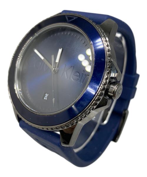 Calvin Klein（カルバンクライン）Calvin Klein (カルバンクライン) アクエアス44 ブラックの古着・服飾アイテム