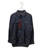 PENDLETON×ON THE TURFペンドルトン×オンザターフ）の古着「コラボシャツ ネイビー」｜ネイビー