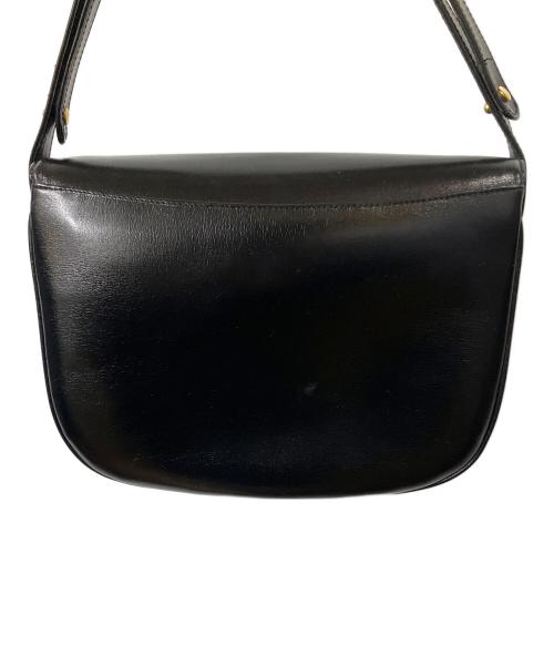 MARIA’S（マリアズ）MARIA’S (マリアズ) レザーショルダーバッグ ブラック ブラックの古着・服飾アイテム