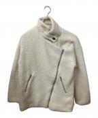 RIVE DROITEリヴドロワ）の古着「ボアジャケット」｜アイボリー