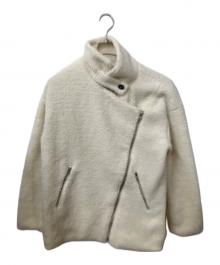 RIVE DROITE（リヴドロワ）の古着「ボアジャケット」｜アイボリー