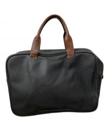 BOTTEGA VENETA（ボッテガベネタ）の古着「ビジネスバッグ マルコポーロ ブラック」｜グレー