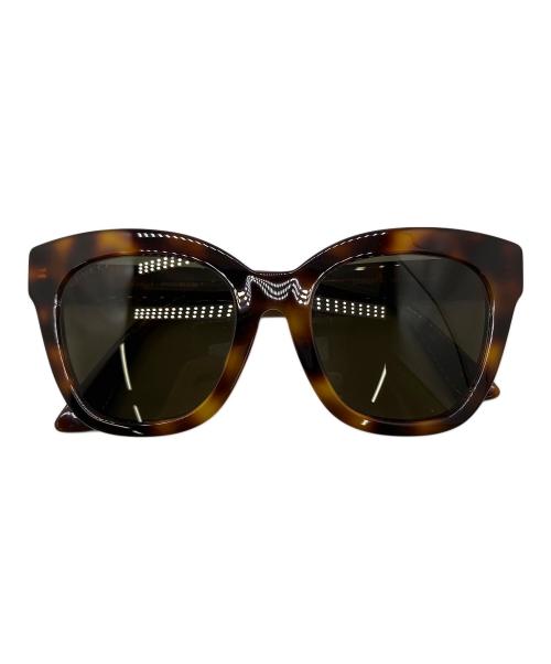 GUCCI（グッチ）GUCCI (グッチ) フォックスサングラス ブラウン サイズ:52□20 145の古着・服飾アイテム