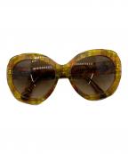 CHANELシャネル）の古着「ココマークサングラス バタフライシェイプ」｜イエロー