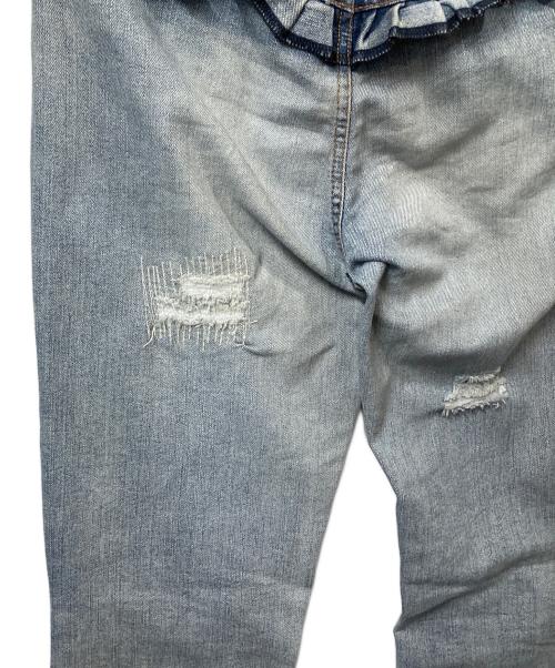 DOLCE & GABBANA（ドルチェ＆ガッバーナ）DOLCE & GABBANA (ドルチェ＆ガッバーナ) ダメージデニムパンツ インディゴ サイズ:W27の古着・服飾アイテム
