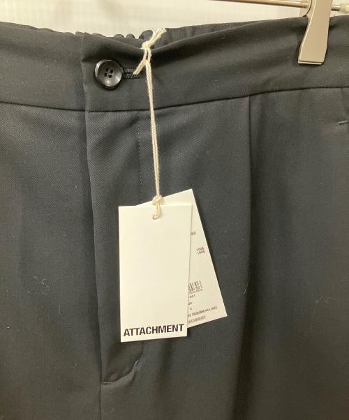 ATTACHMENT（アタッチメント）ATTACHMENT (アタッチメント) ウールギャバジンサルエルパンツ ブラック サイズ:3 未使用品の古着・服飾アイテム