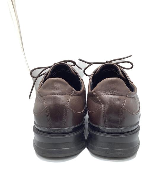 REGAL（リーガル）REGAL (リーガル) レザードレススニーカー ブラウン サイズ:24の古着・服飾アイテム