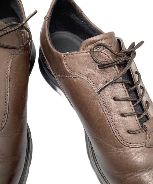 REGAL（リーガル）REGAL (リーガル) レザードレススニーカー ブラウン サイズ:24の古着・服飾アイテム