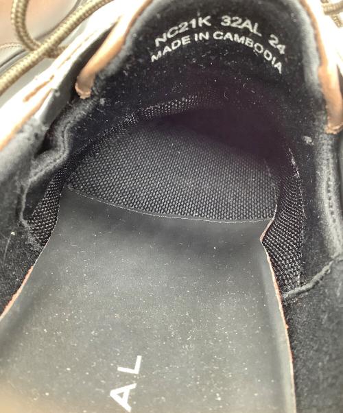 REGAL（リーガル）REGAL (リーガル) レザードレススニーカー ブラウン サイズ:24の古着・服飾アイテム