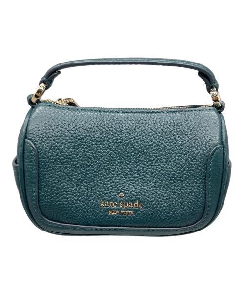 Kate Spade（ケイトスペード）Kate Spade (ケイトスペード) 	スムーシュ マイクロ クロスボディ グリーンの古着・服飾アイテム