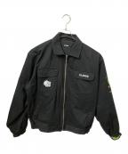 X-LARGEエクストララージ）の古着「タイガー エンブロイダリー ベトナム ジャケット」｜ブラック