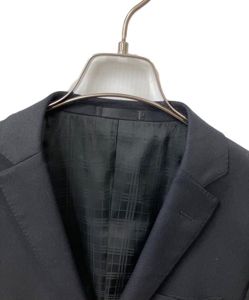 BURBERRY BLACK LABEL（バーバリーブラックレーベル）BURBERRY BLACK LABEL (バーバリーブラックレーベル) テーラードジャケット ブラック ブラック サイズ:Mの古着・服飾アイテム