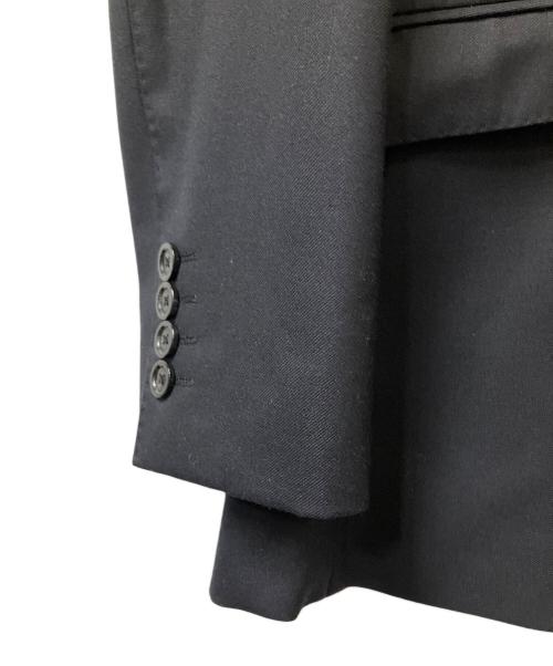 BURBERRY BLACK LABEL（バーバリーブラックレーベル）BURBERRY BLACK LABEL (バーバリーブラックレーベル) テーラードジャケット ブラック ブラック サイズ:Mの古着・服飾アイテム