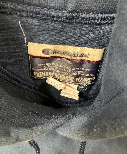 Champion REVERSE WEAVE（チャンピオン リバース ウィーブ）Champion REVERSE WEAVE (チャンピオン リバース ウィーブ) プルオーバーパーカー ネイビー サイズ:XLの古着・服飾アイテム