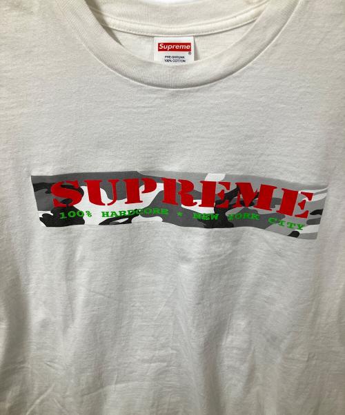 SUPREME（シュプリーム）SUPREME (シュプリーム) 25SS Hardcore Tee ロゴ ハードコア Tシャツ ホワイト サイズ:Mの古着・服飾アイテム