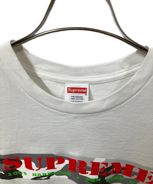 SUPREME（シュプリーム）SUPREME (シュプリーム) 25SS Hardcore Tee ロゴ ハードコア Tシャツ ホワイト サイズ:Mの古着・服飾アイテム