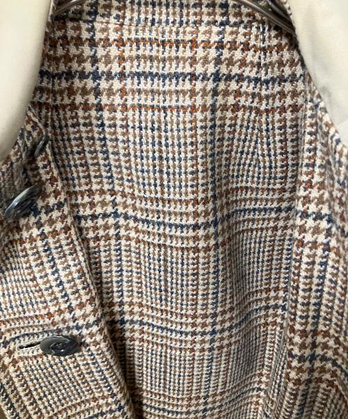 Aquascutum（アクアスキュータム）Aquascutum (アクアスキュータム) リバーシブルロングコート カーキ サイズ:SIZE 4の古着・服飾アイテム