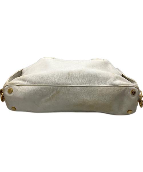 CELINE（セリーヌ）CELINE (セリーヌ) ミニボストンバック ホワイトの古着・服飾アイテム