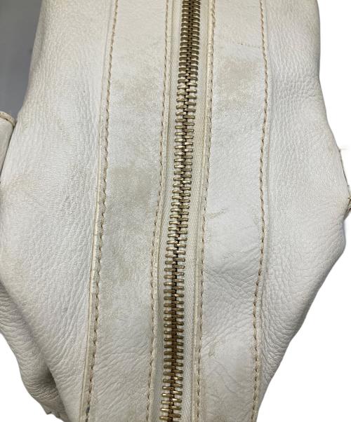 CELINE（セリーヌ）CELINE (セリーヌ) ミニボストンバック ホワイトの古着・服飾アイテム