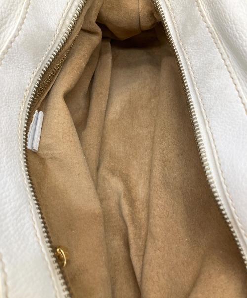 CELINE（セリーヌ）CELINE (セリーヌ) ミニボストンバック ホワイトの古着・服飾アイテム