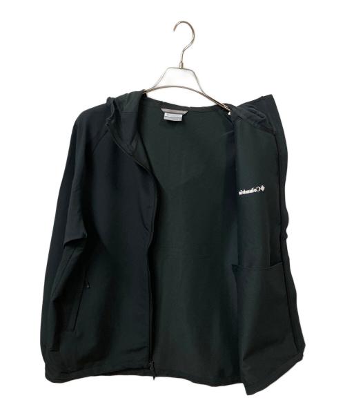 Columbia（コロンビア）Columbia (コロンビア) ライトキャニオンミッドウェイトソフトシェルジャケット ブラック サイズ:XLの古着・服飾アイテム