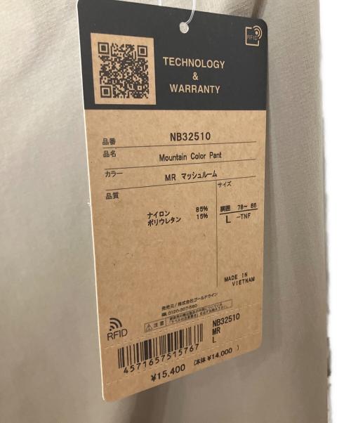 THE NORTH FACE（ザ ノース フェイス）THE NORTH FACE (ザ ノース フェイス) ロングパンツマウンテンカラーパンツ カーキ サイズ:L 未使用品の古着・服飾アイテム